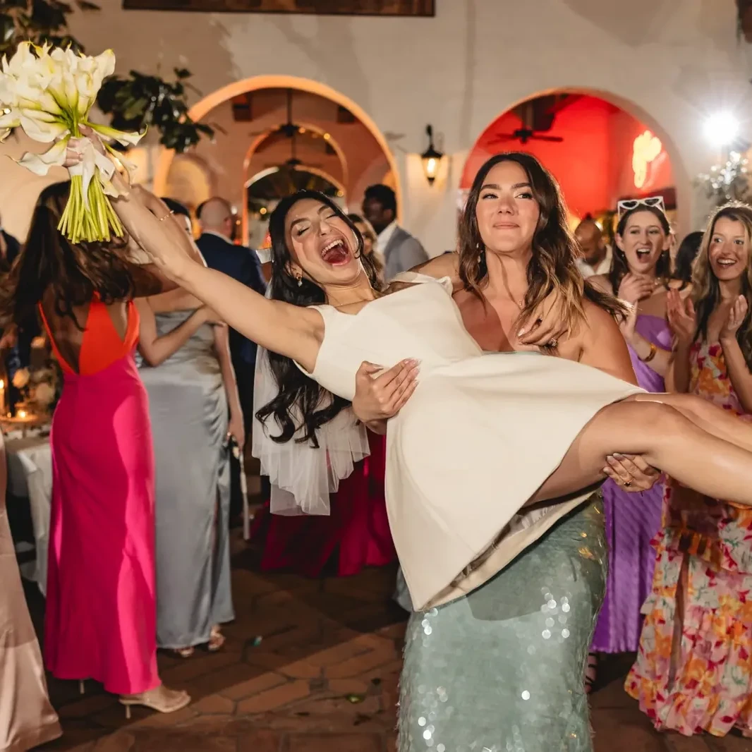 Brad + Kilby wedding reception energy